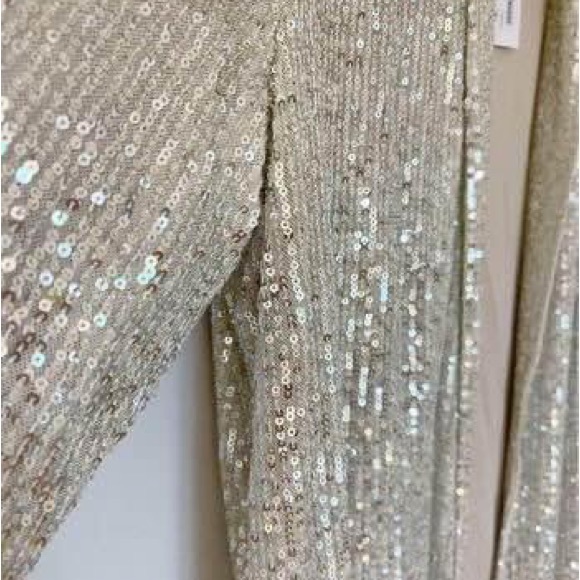 BB Dakota by STEVE MADDEN ~ Show Stopper Sequin Duster Jacket - Picture 10 of 11